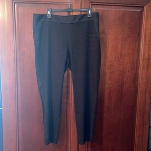 Banana Republic black dress pants, size 12.